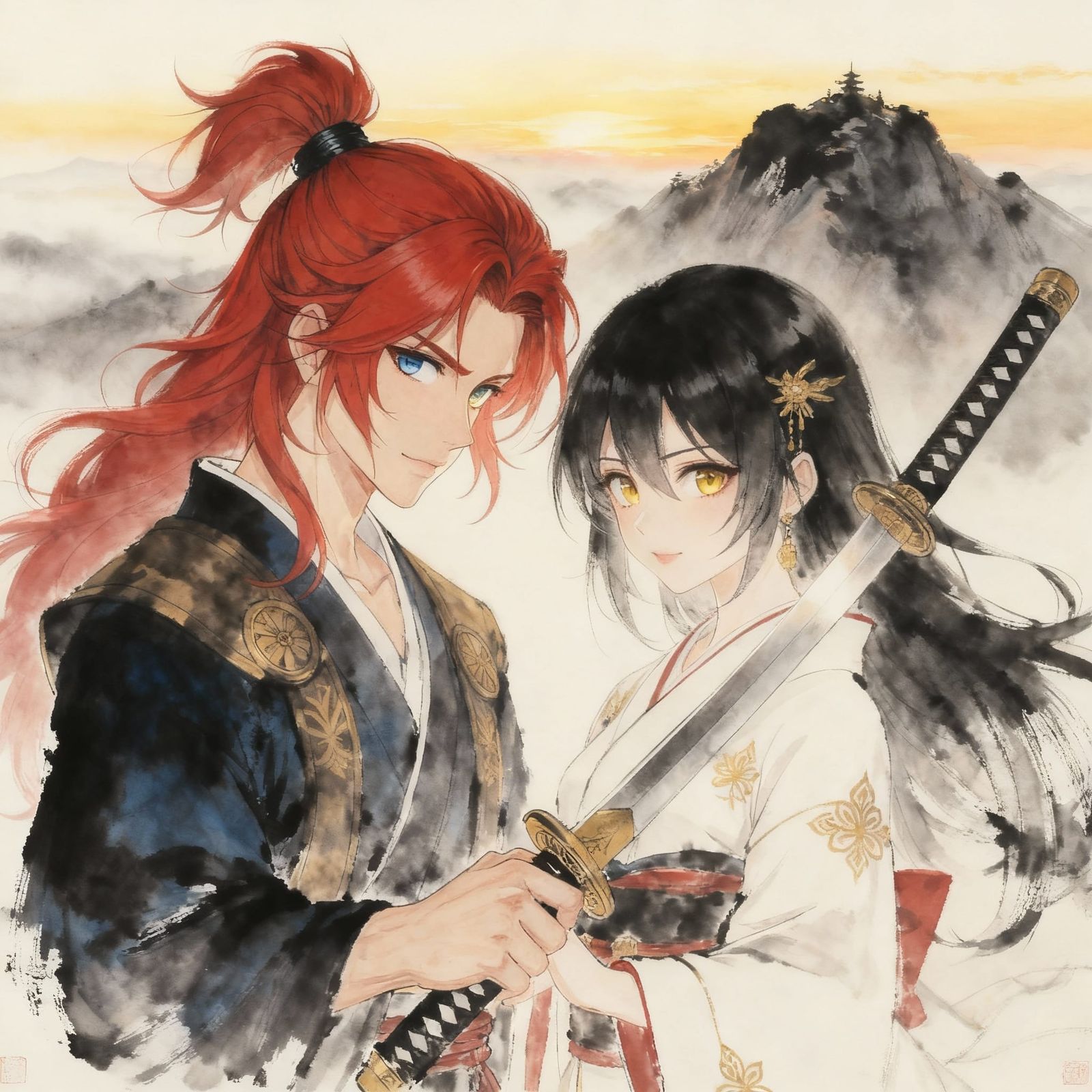 Greek God Kairos Meets Japanese Goddess Amaterasu