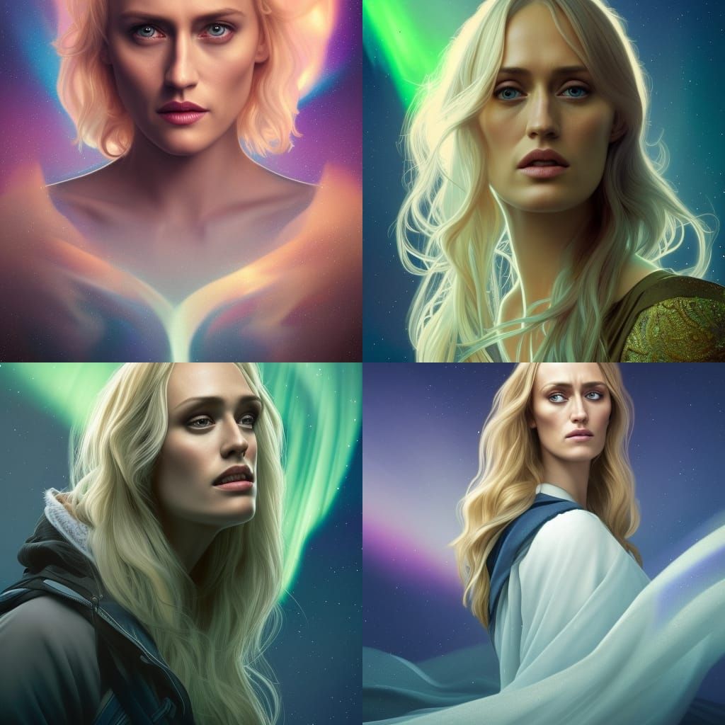 Serafina Pekkala Flies: Detailed Fantasy Portrait