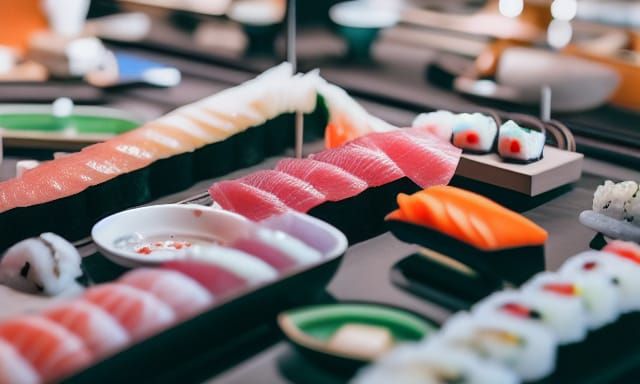 Matchbox Cars Serve Sushi in Japan