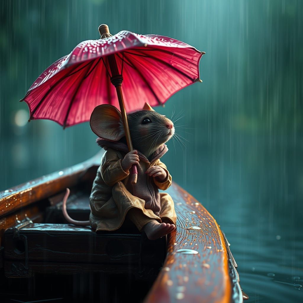 Alone in a boat