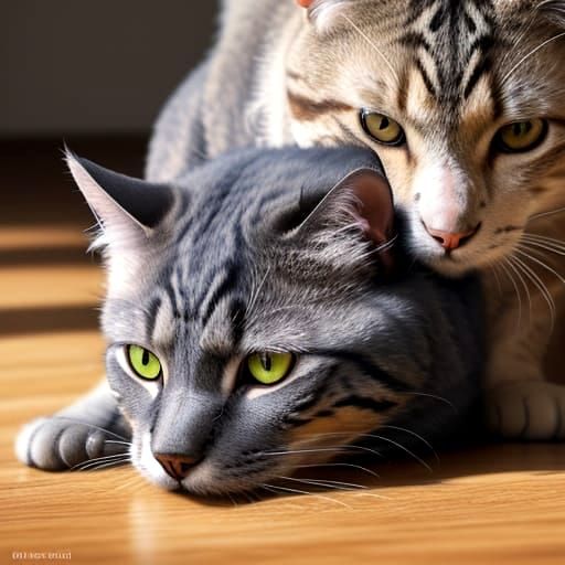 Unlikely Friends: A Cat and a Bird