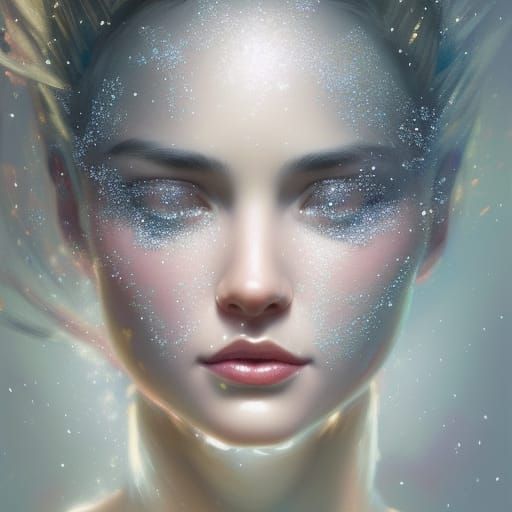 Magical Dreamland Portrait in Hyperdetailed Style