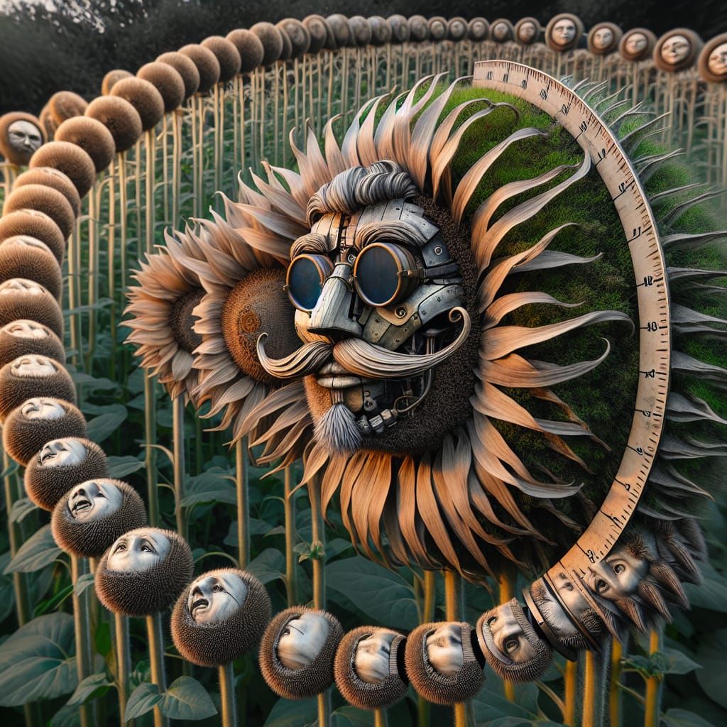 Steampunk Heliotropium Time-Lapse Series