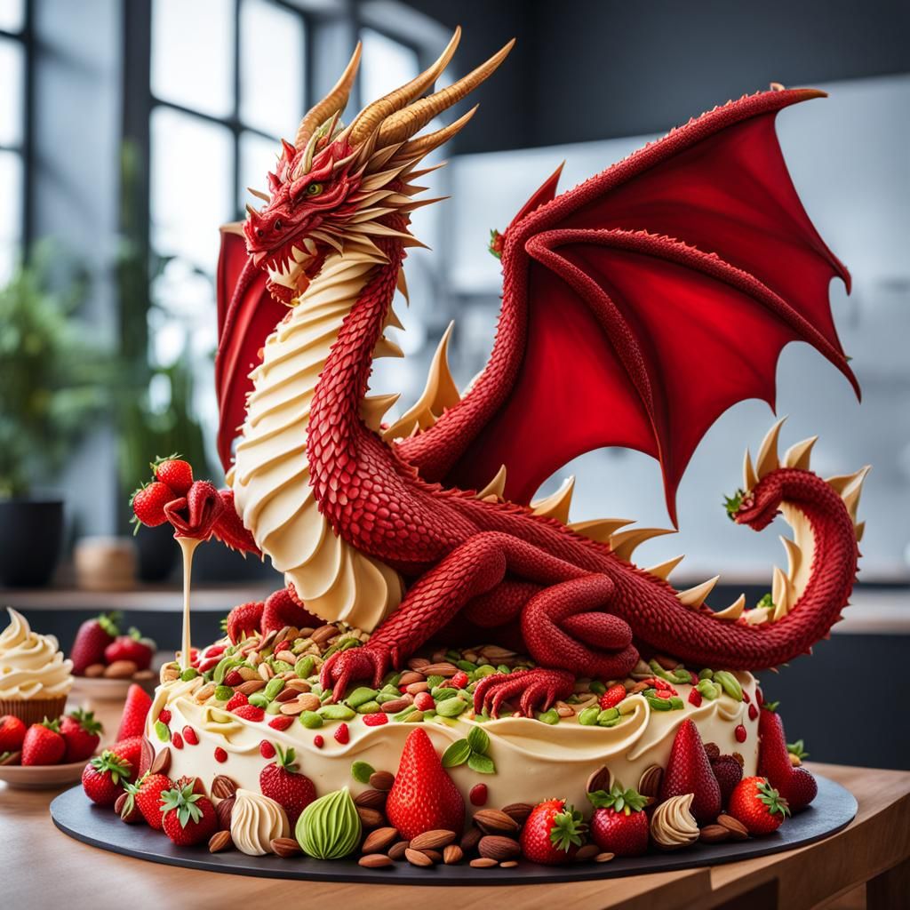 Dragon cake