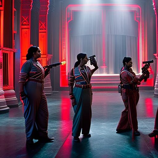 Ghostbusters: Bollywood Musical Adaptation in HDR