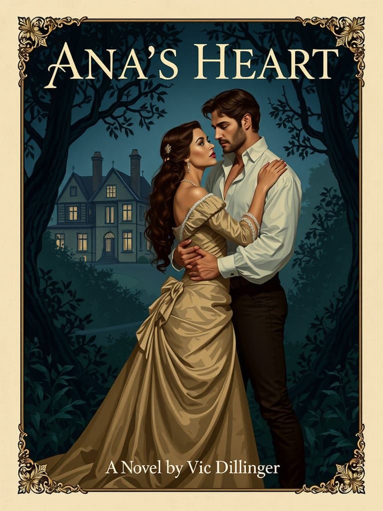 Ana's Heart: Victorian Romance Book Cover