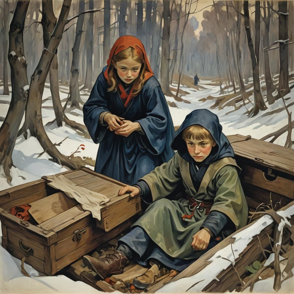 Vampire Siblings Embrace the Coffin's Grace