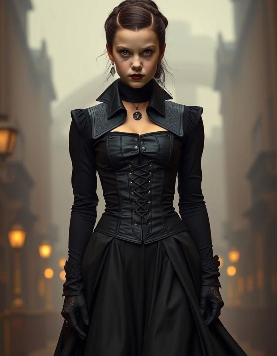 Gothic Adventuress: A Cinematic Vampire Portrait