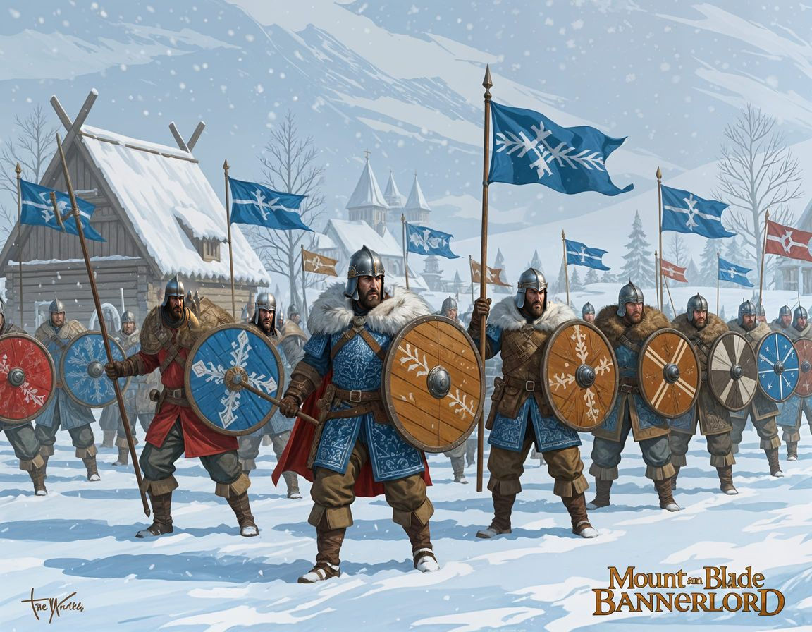 Mount and Blade Bannerlord: Sturgia Game Concept Art