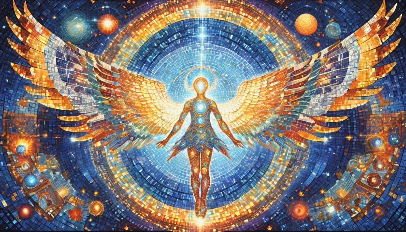 Angelic Astral Circuitry Mosaic