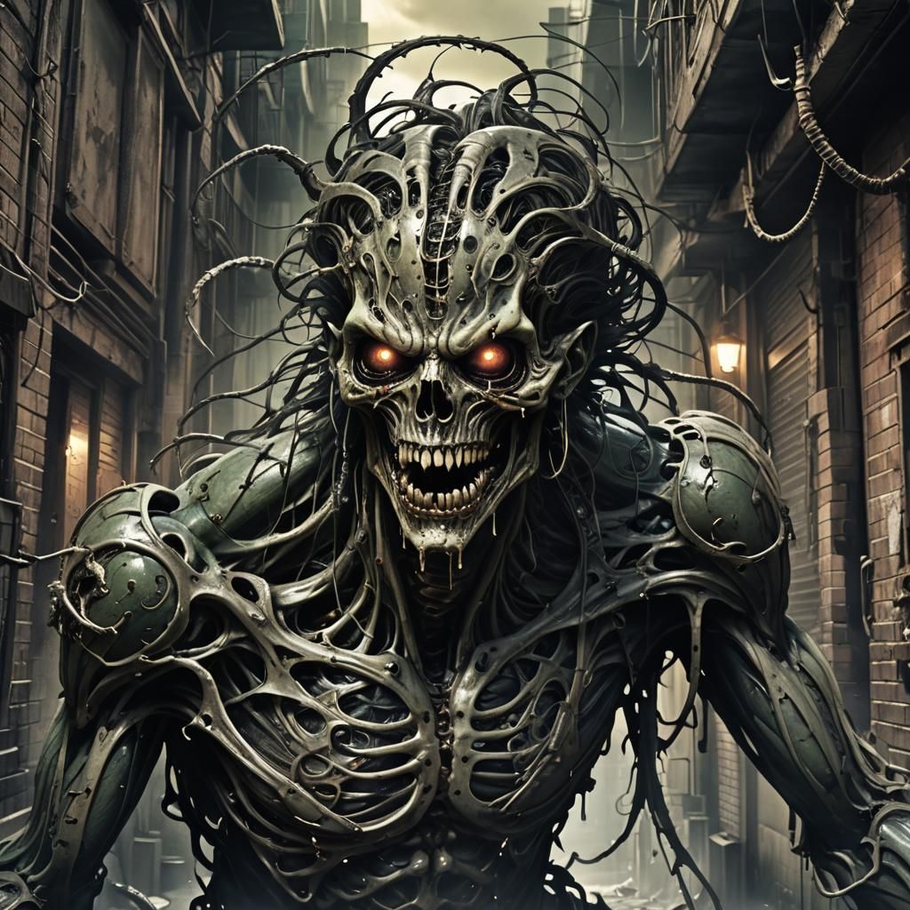 Eldritch Zombie Succumbs to Infection: Anime Style