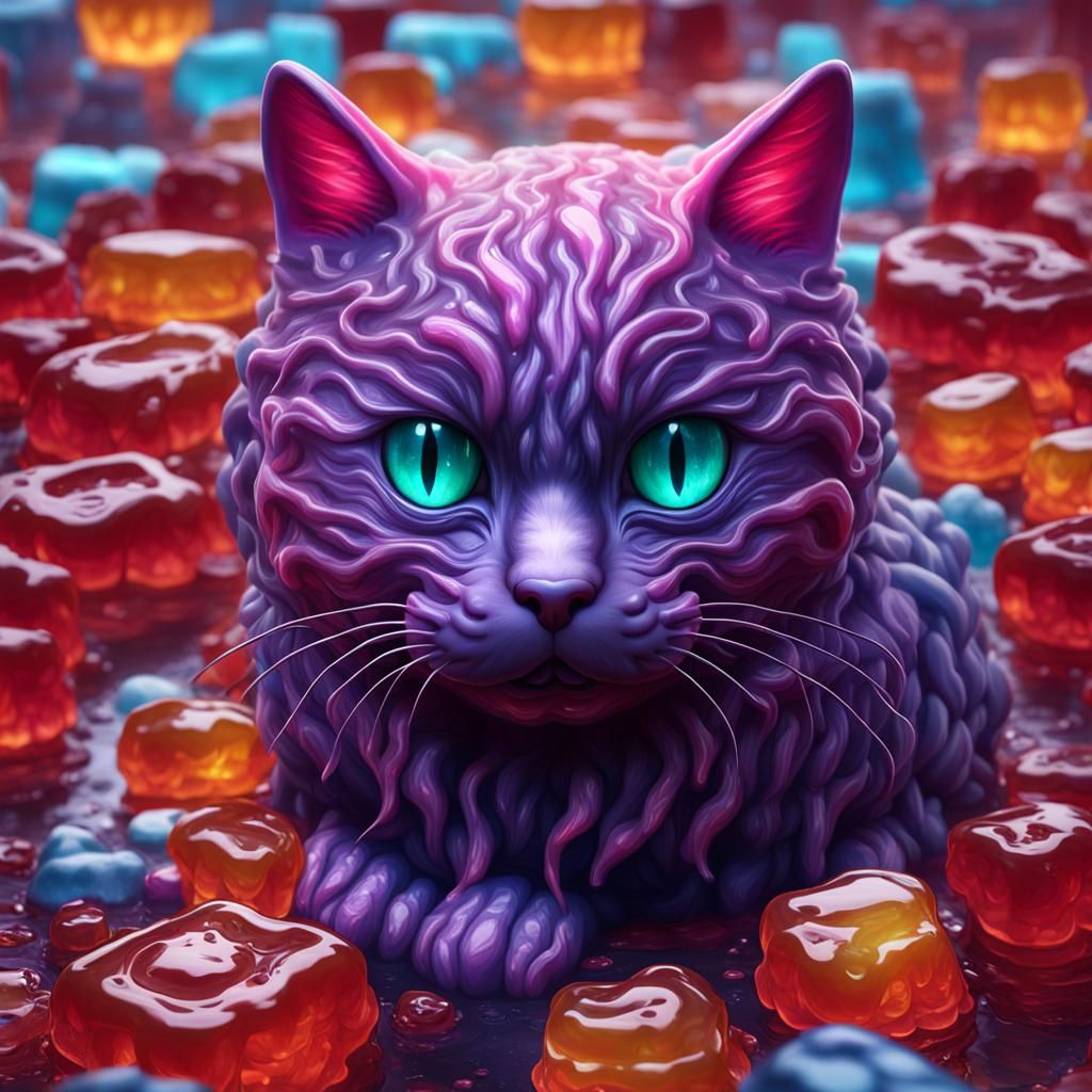 Jelly Cat Fantasy Concept Art