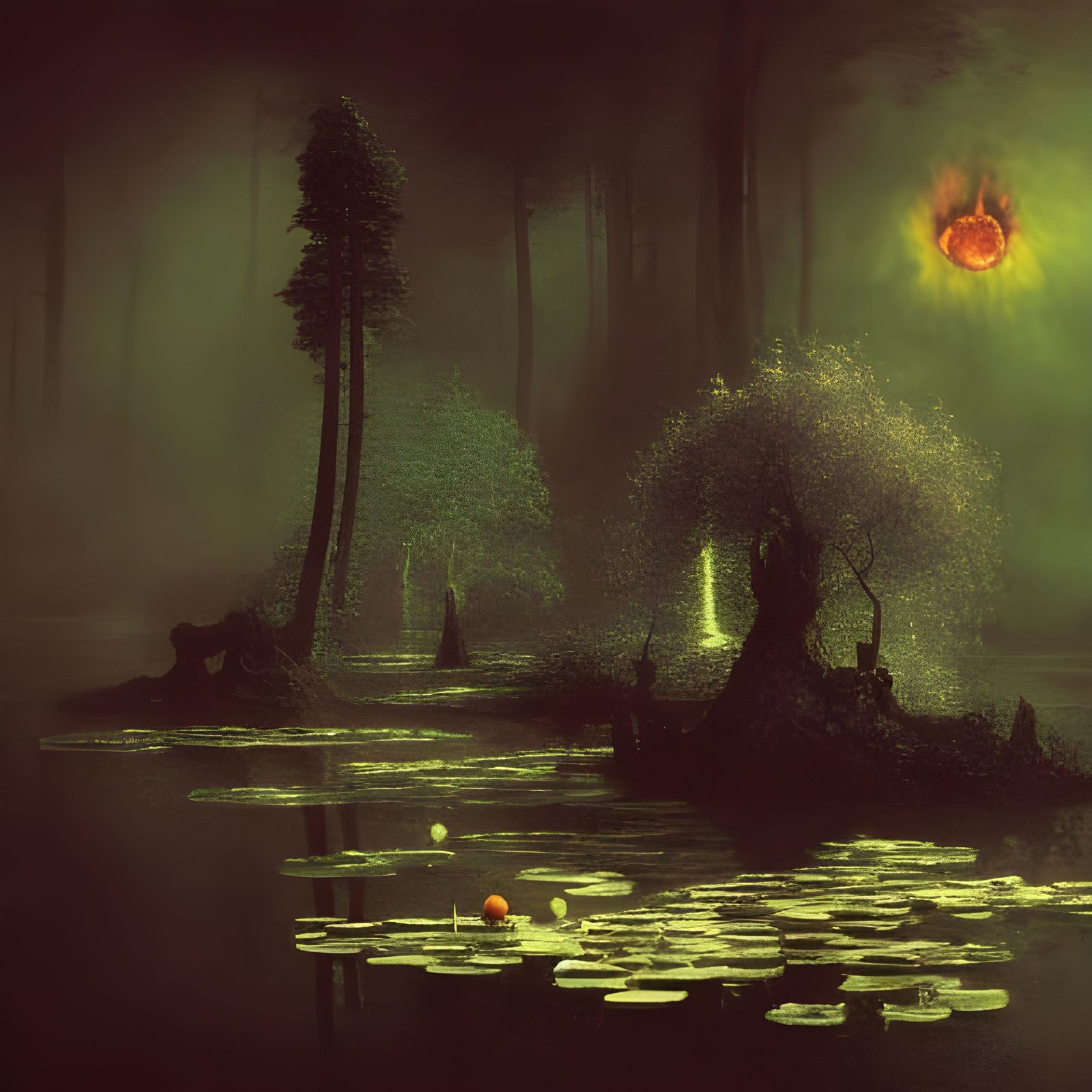 Erupting Pond: A Biopunk Tale by Alexander Jansson