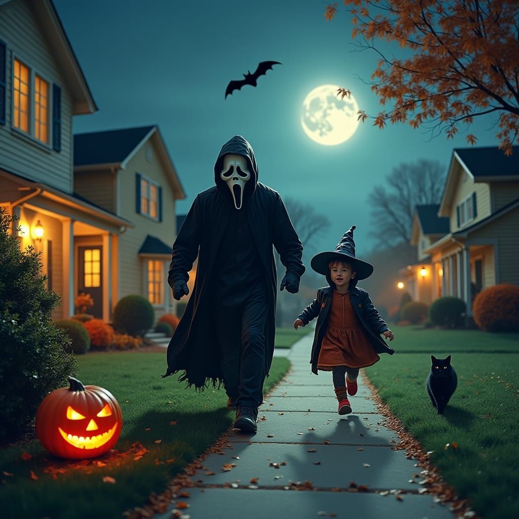 Trick-or-treating gone wrong