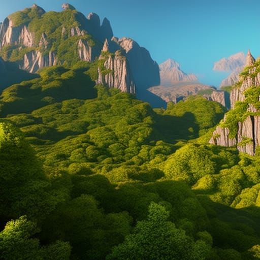 Mythical Fantasy Landscape in Unreal Engine 5