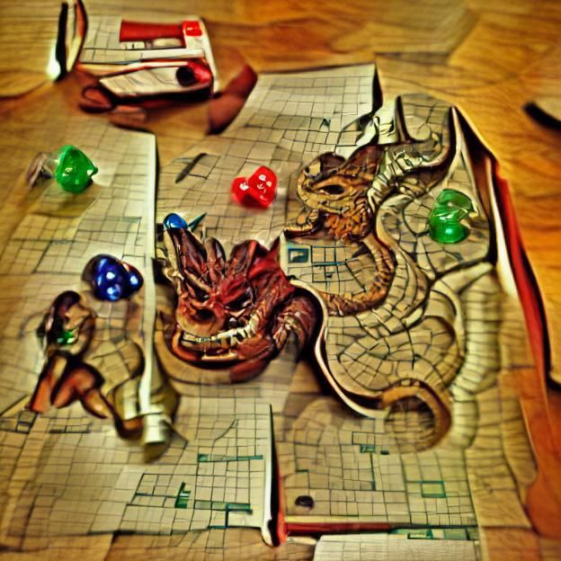 Dungeons and Dragons Illustration