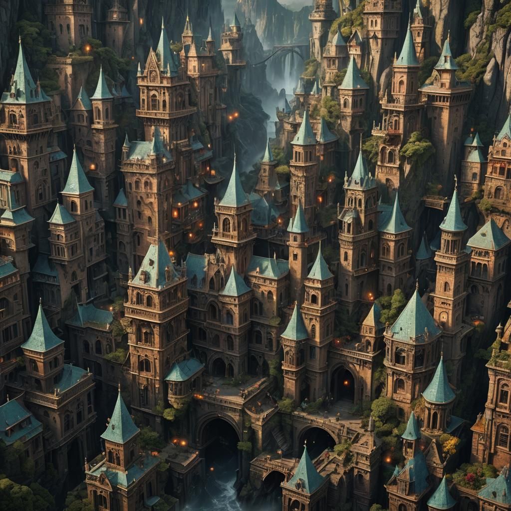 Mysterious Epic Cinematic Digital Matte Painting