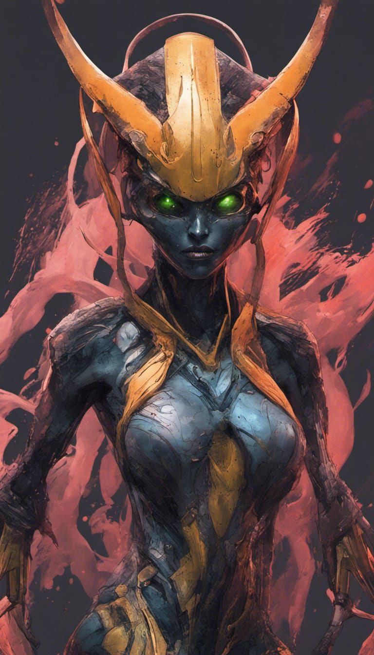 Sinister Alien Assassin: A Sci-Fi Masterpiece