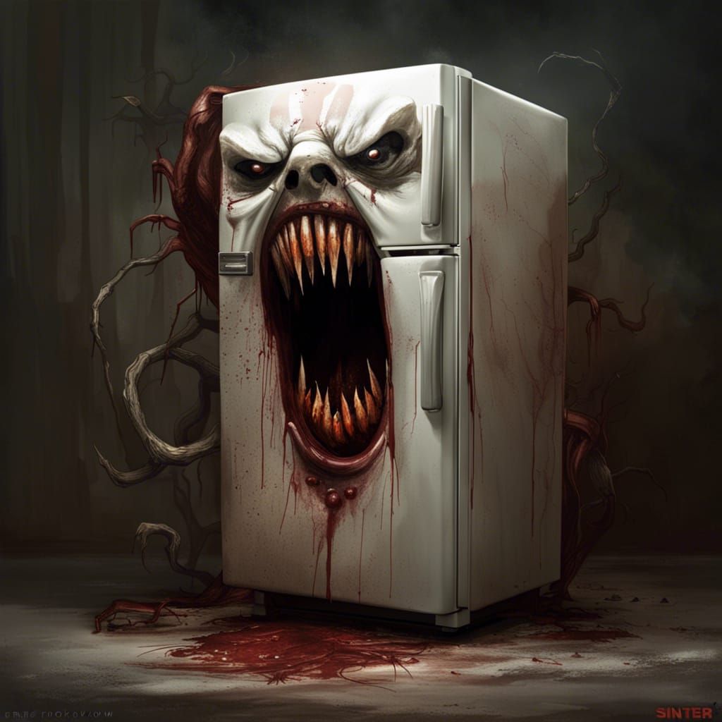Sinister Refrigerator Awakens: A Fantasy Nightmare