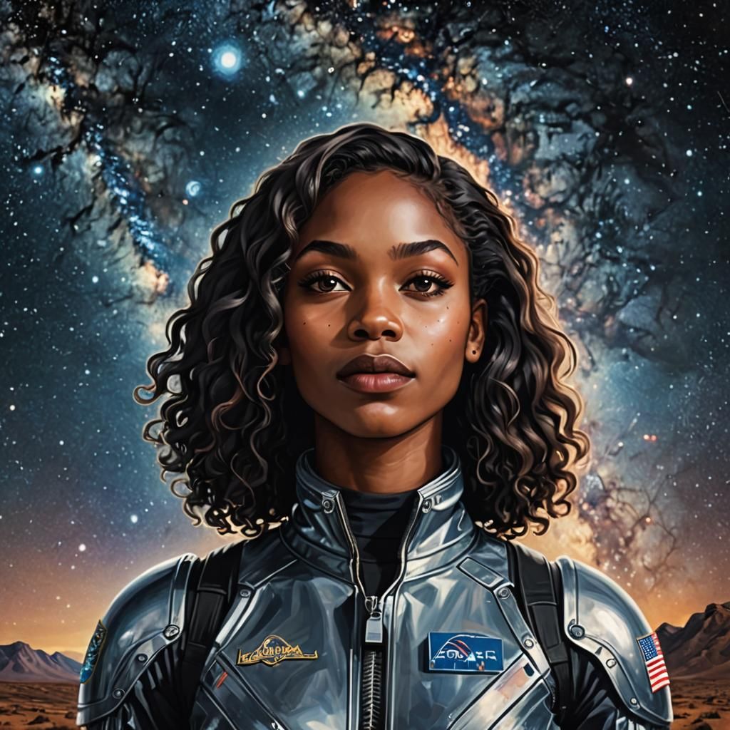 Cosmic Black Woman: Lyrical Embodiment in Space