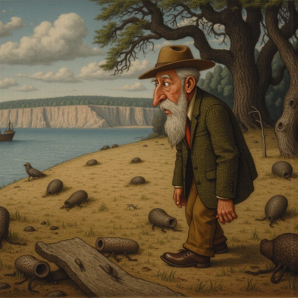 Portrait of an Old Bearded Man