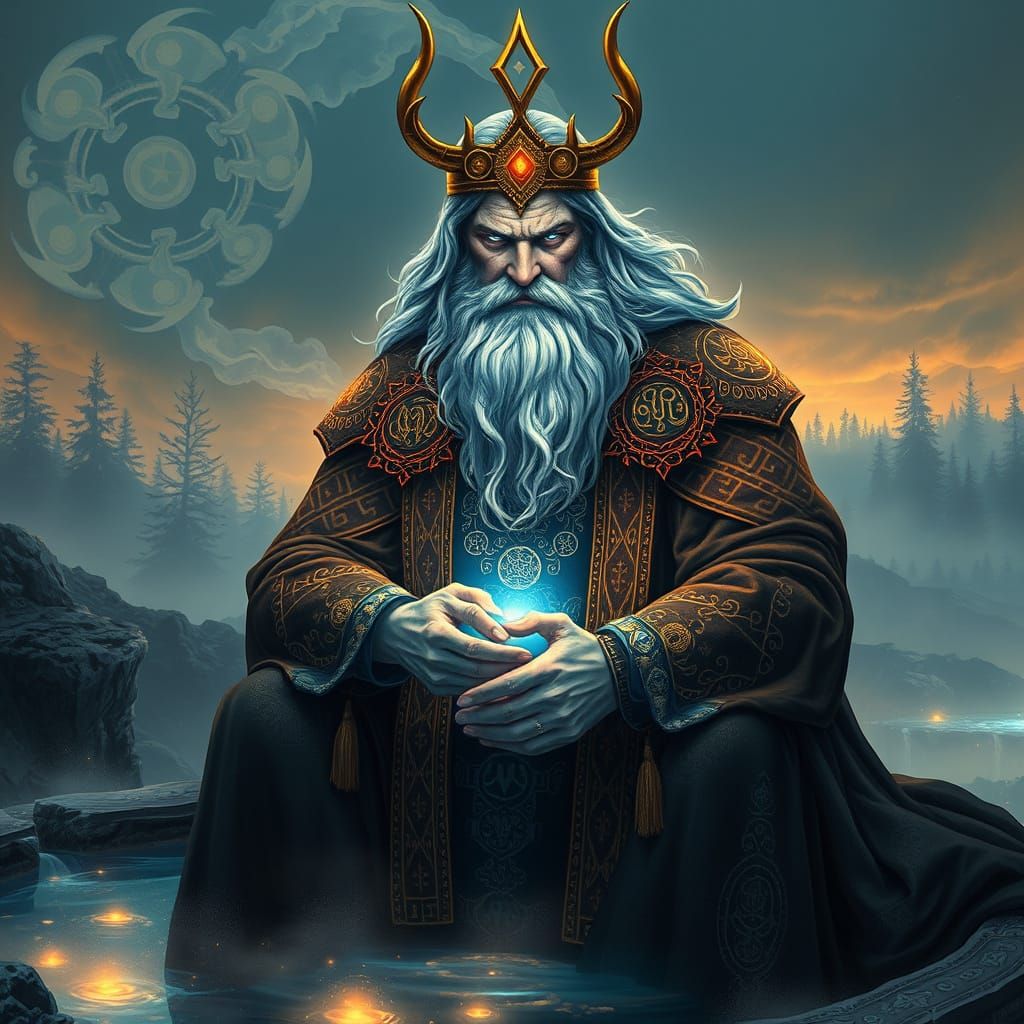 Woden's Wisdom at Mimir's Well