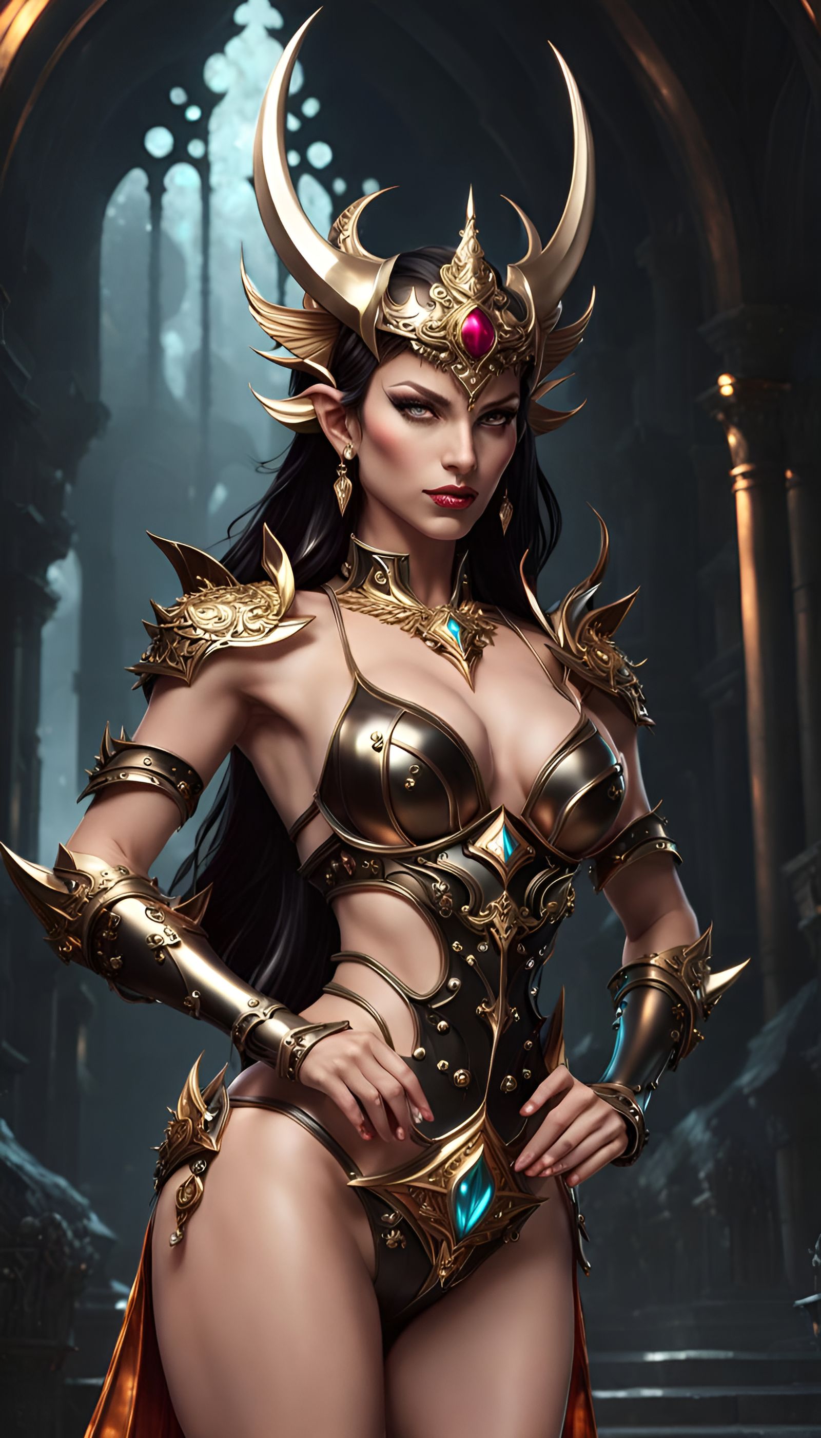 Arch-Demon, Vix Lamashtu The Evil Dawn Of Underworld