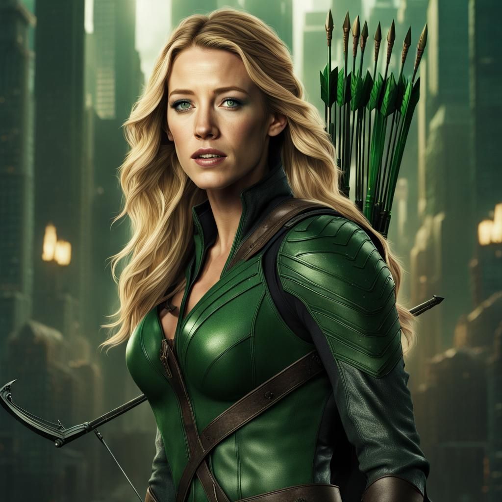 Green Arrow Cosplay: Detailed Fantasy Art