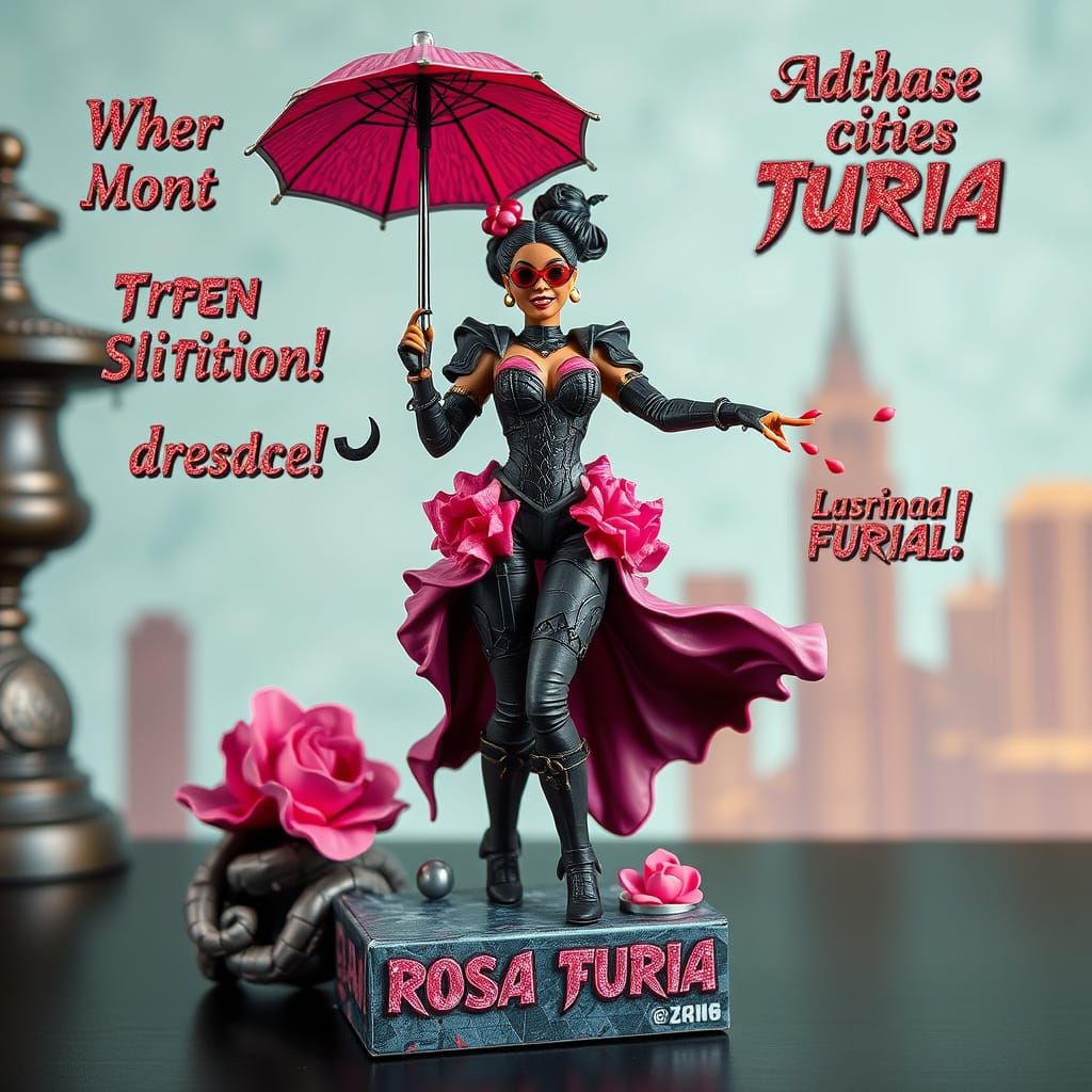 Afro-Mexican Steam Siren Dances with Danger in Glittery Bubb...