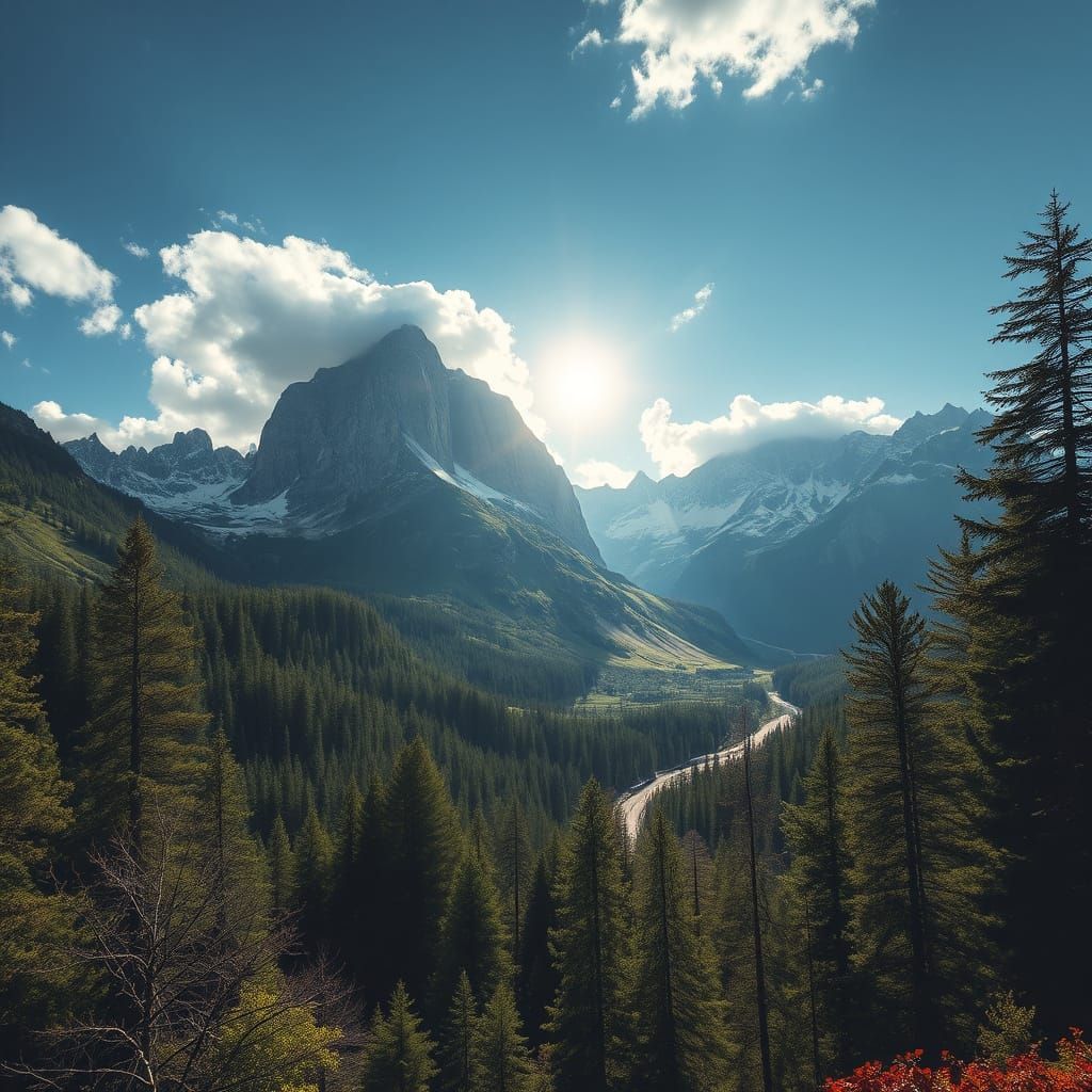 Abstract Depiction of Beauty Everywhere