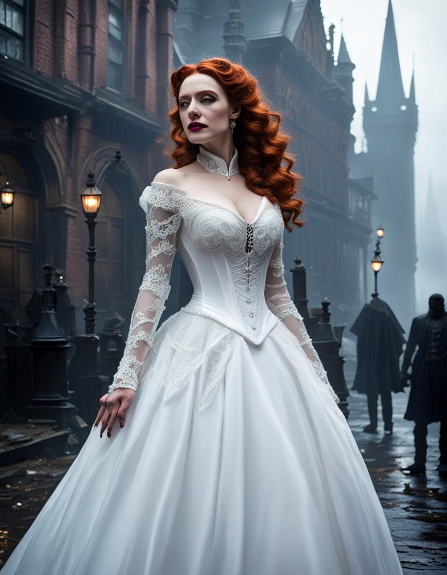 Daphne Blake as Vampire Bride in Arkham