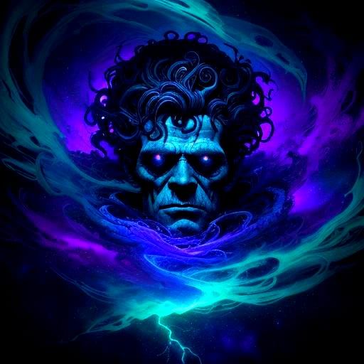 Cosmic Horror: Frankenstein's Monster in Astral Dream