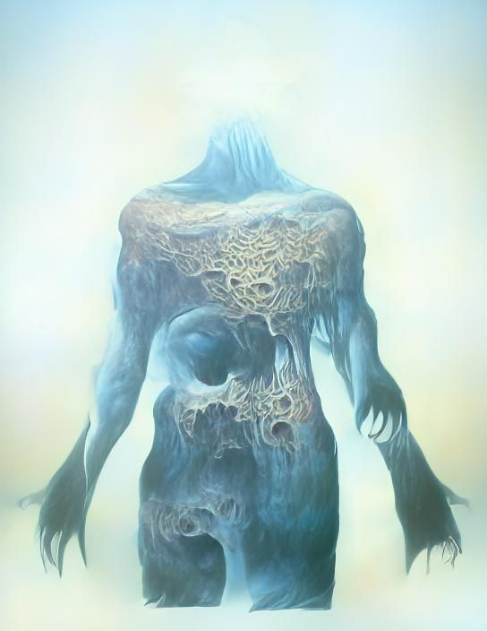 AI Generated Image from a Blank Prompt