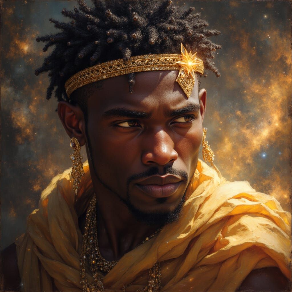 God King of Kemet in Vogue Style