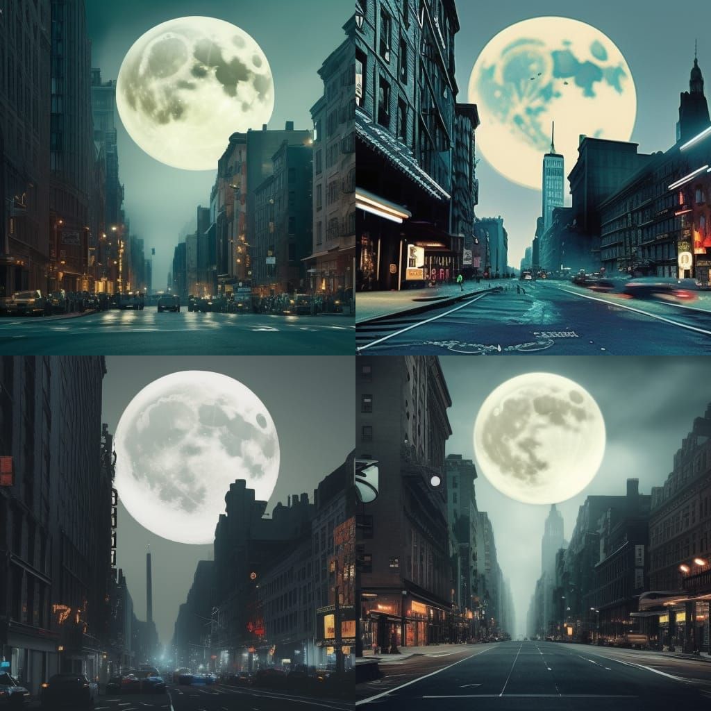 Vampire Emerges in Dark New York City