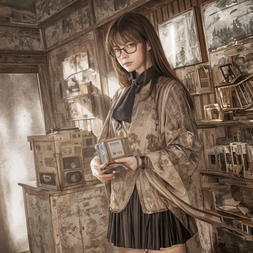 Model Airplane Collection in Safe, Kodak Ektar