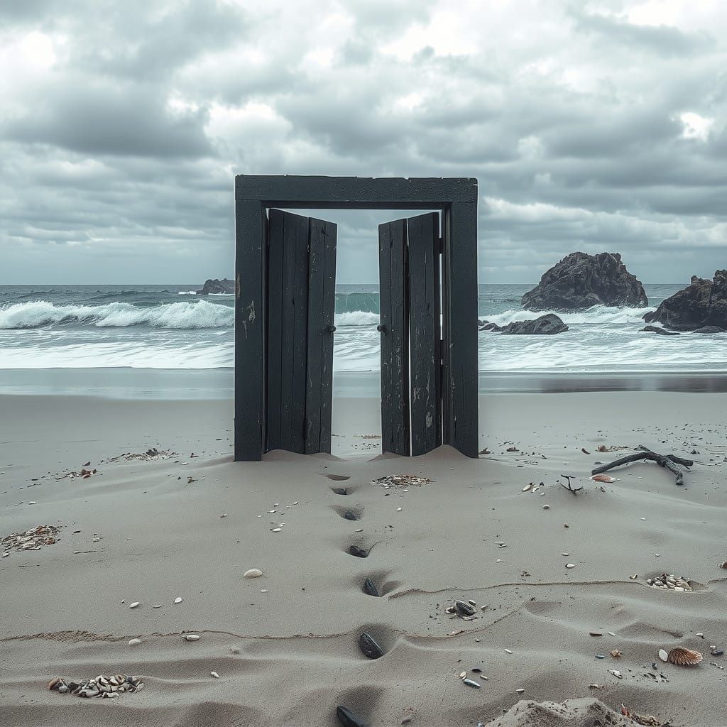 Serene Coastal Solitude