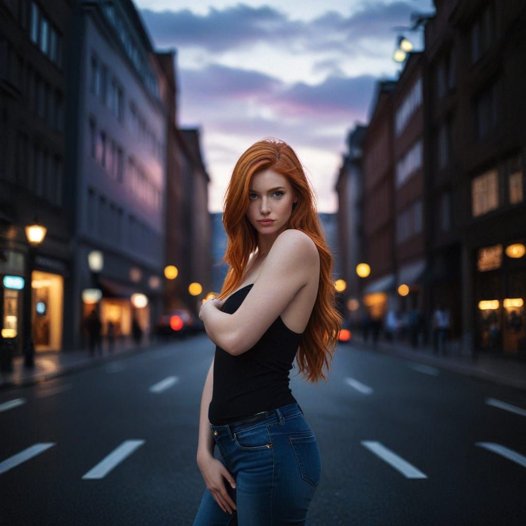 Ginger hair woman. #nsfw