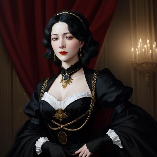 Madame X: A Sargent-Inspired Portrait