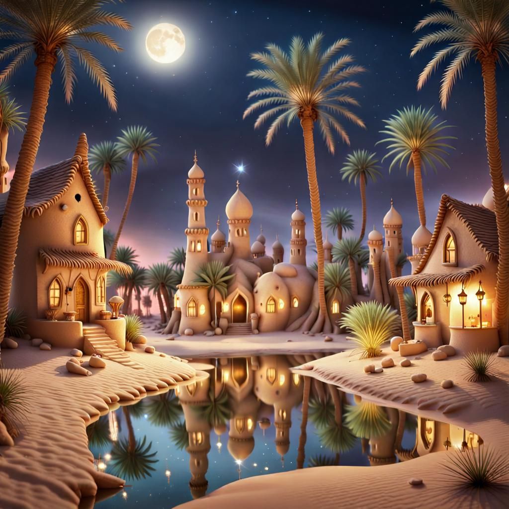 Fairy Village: Arabian Fairy Village