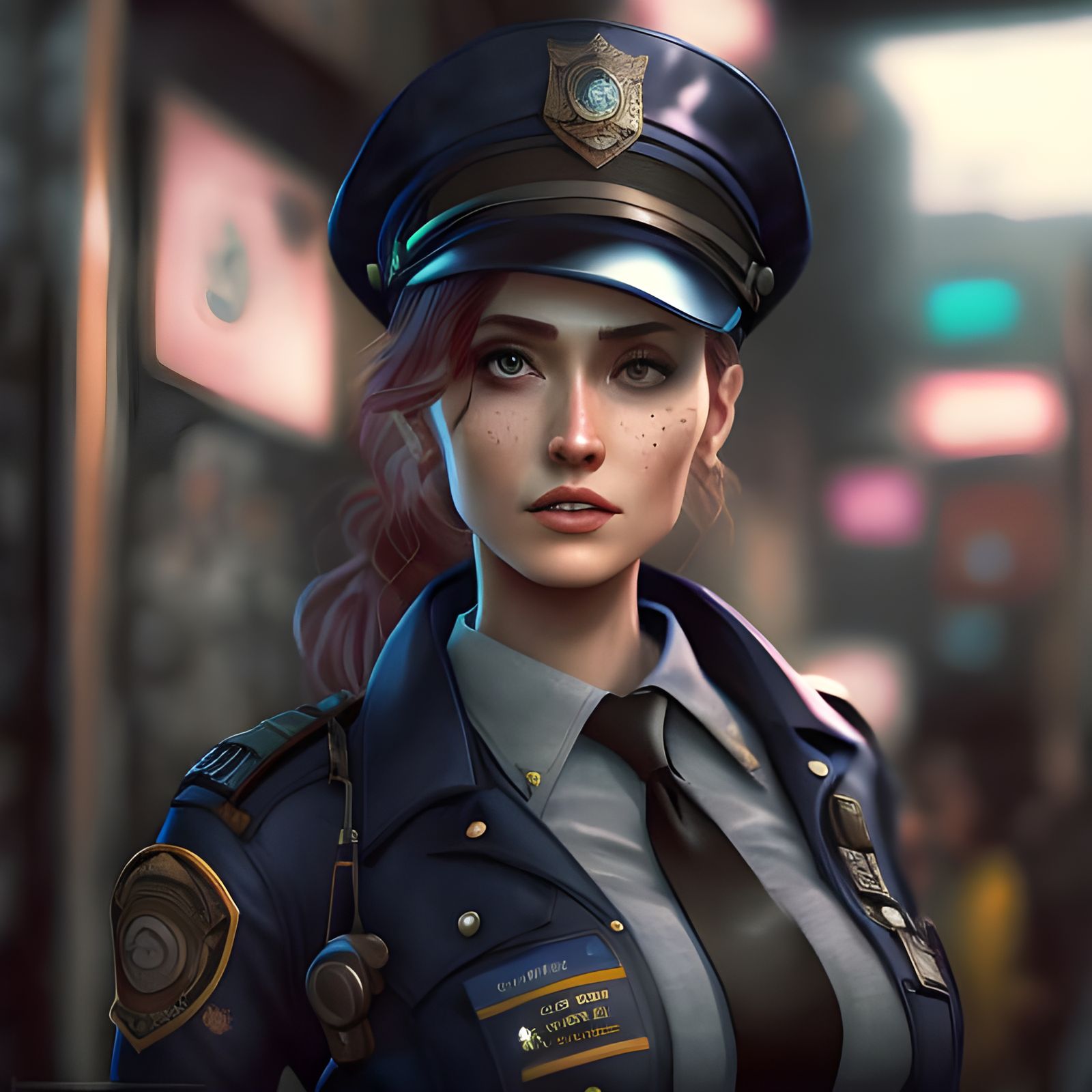 Serious Officer Ortega: High Concept Art