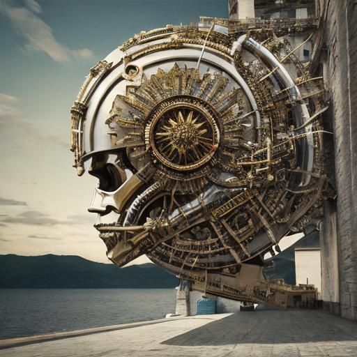 Vibrant Magic Realism Scene in Hyperrealistic Style