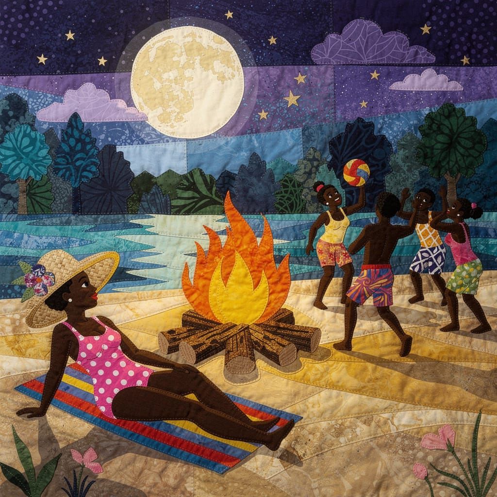 A night at the beach