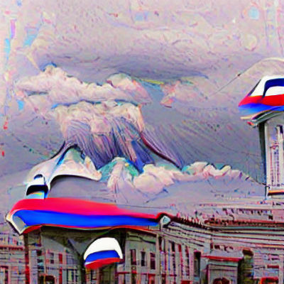 AI Generated Image of Russia