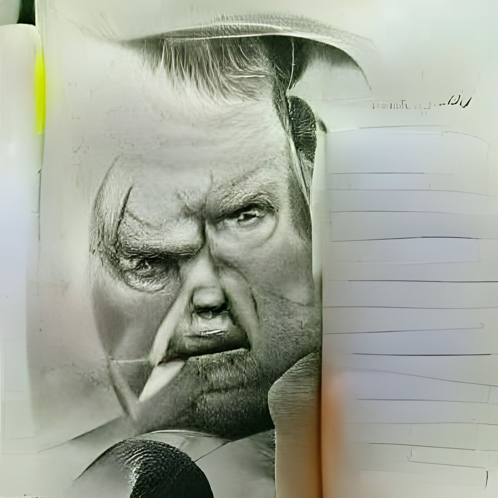 Pencil Sketch: The Most Dangerous Man