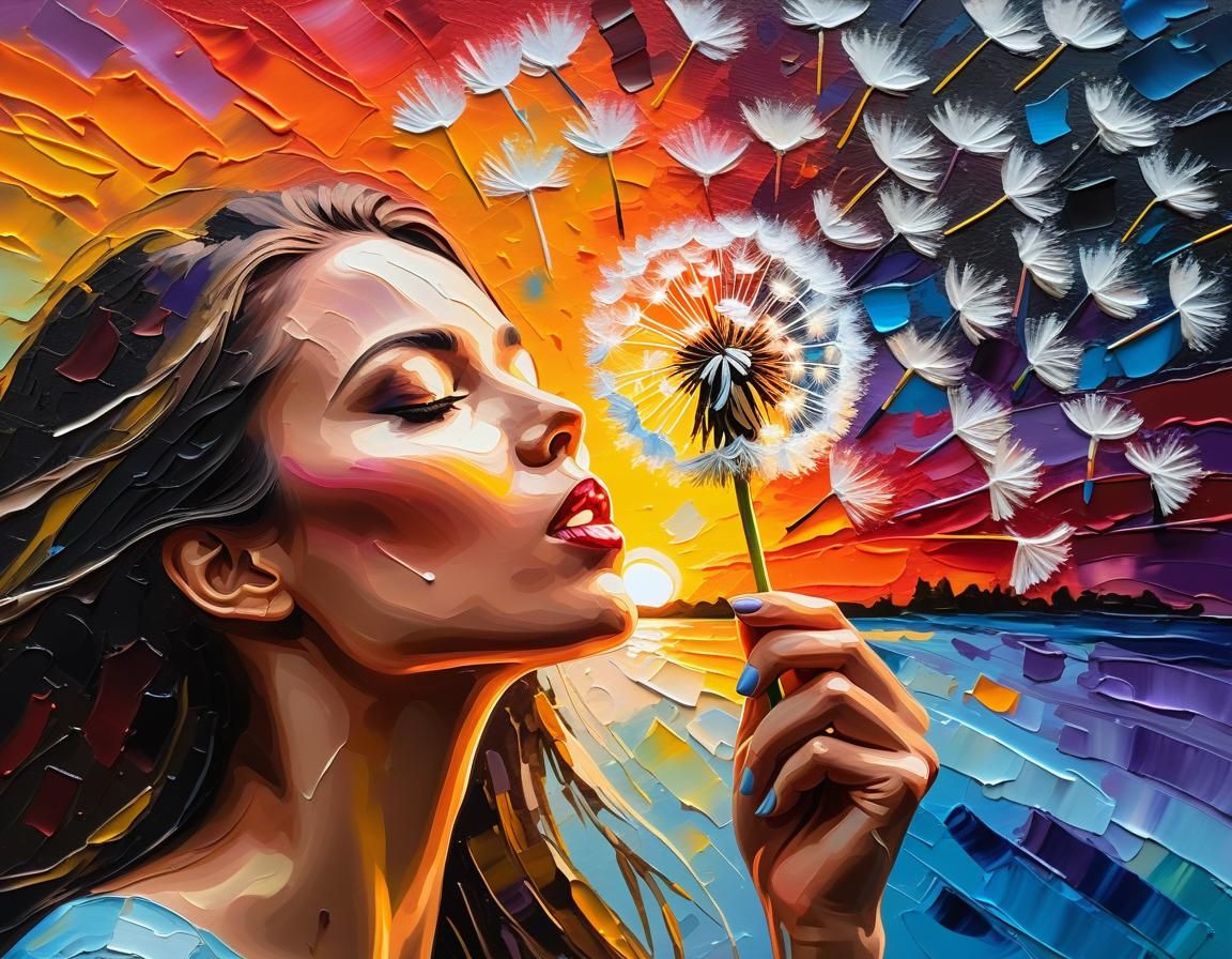 Dandelions break into tiny pieces, only to be reborn even stronger.