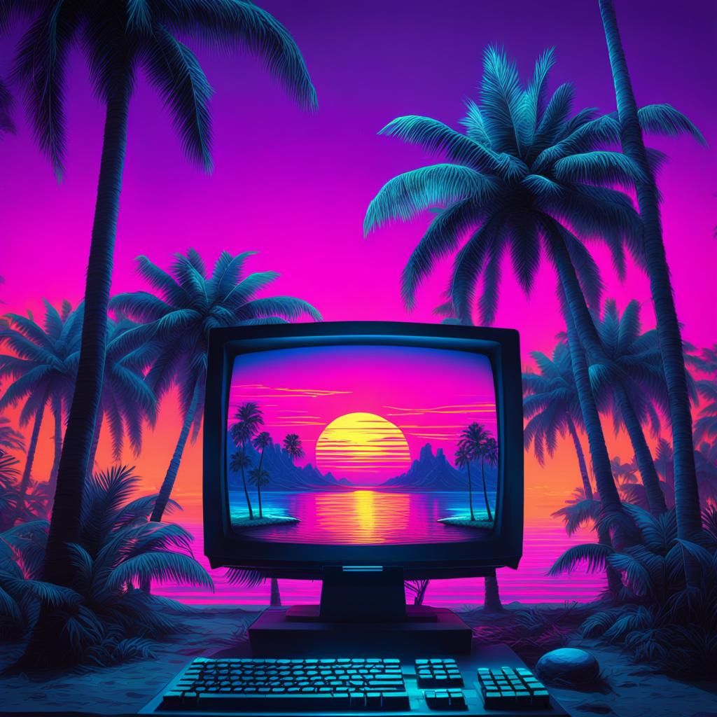 Vaporwave Screen