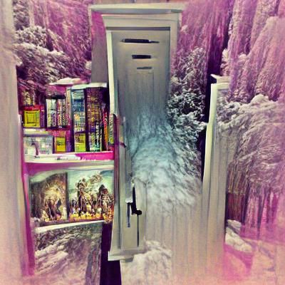 Enchanted Portal to a Winter Wonderland