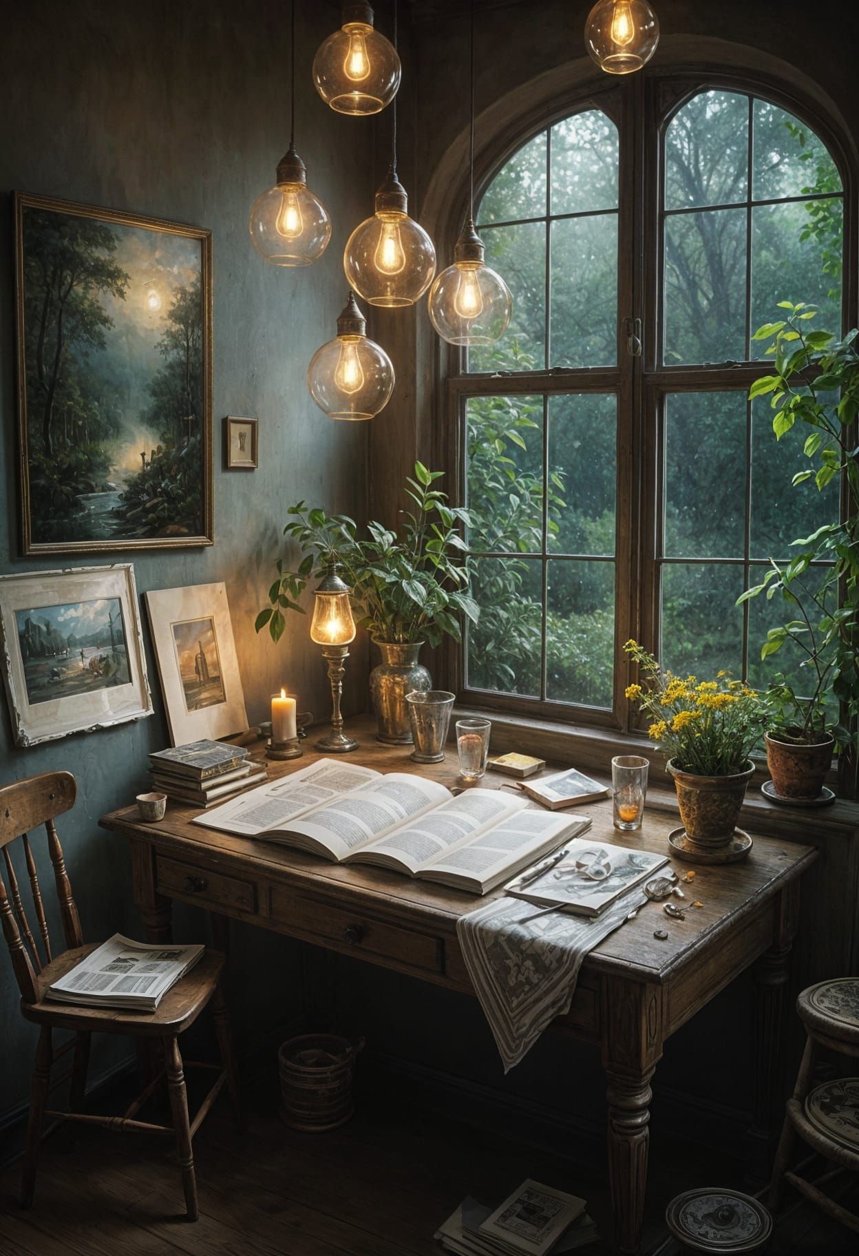 Elegant Study in Painterly Light