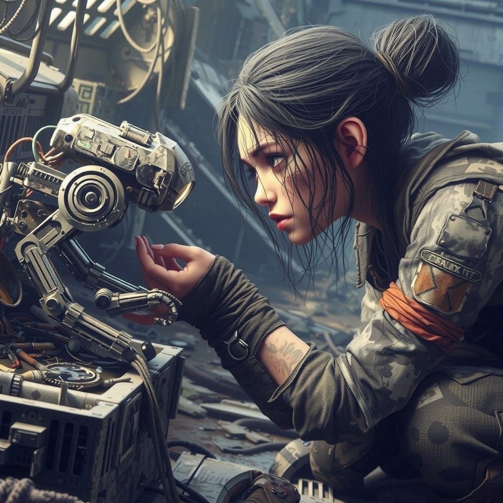 Sci Fi Scavenger Finds a Friend